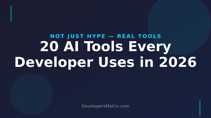 Best AI Developer Tools 2026: What 400 Engineers Use